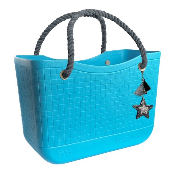 BocaBagg (Aqua) Large EVA Tote Bag-Like Bogg Bag - Picture 1 of 5